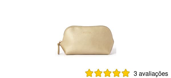 Nécessaire Dourado Arredondado Eudora Collection