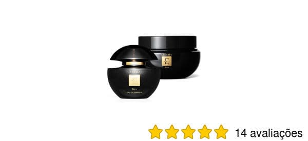 Combo Eudora Noir: Eau De Parfum 75ml + Creme Hidratante Desodorante Corporal Noir 250g
