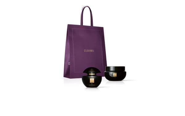 Combo Presente Eudora Noir: Eau de Parfum 75ml + Creme Hidratante 250g + Sacola