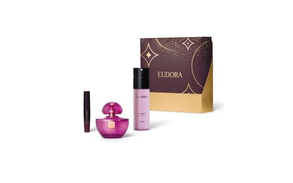 Kit Presente Eudora Roxo Lovers (3 itens)